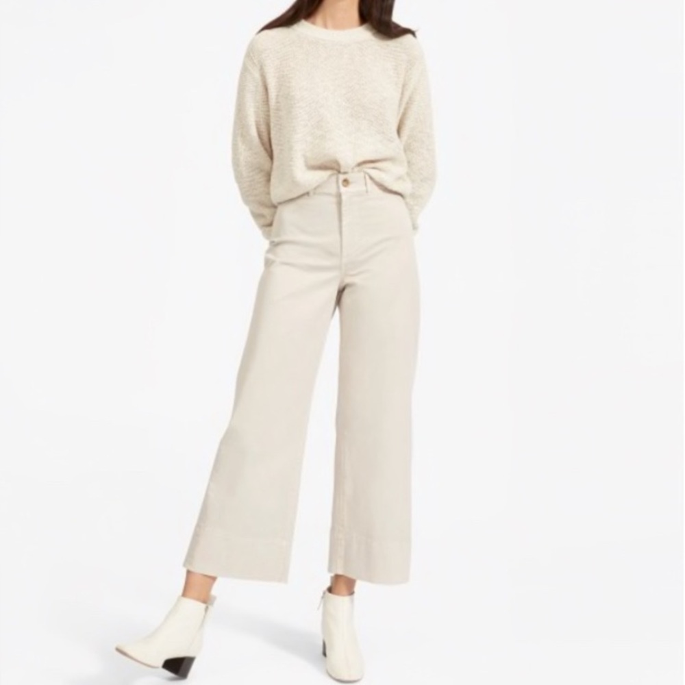 Everlane Light-Weight Wide-Leg Chino